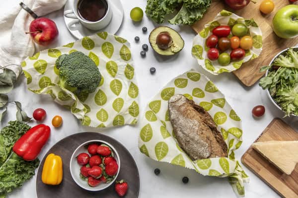Vegansk Voks-indpakning - 3 Stk.
