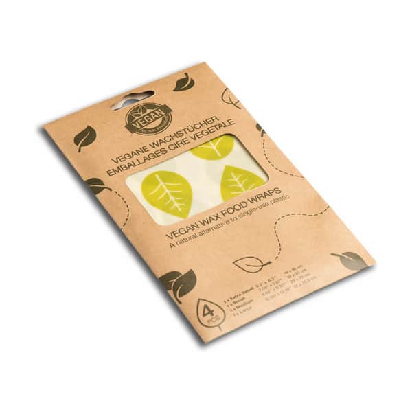 Vegansk Voks-indpakning - 4 Stk.
