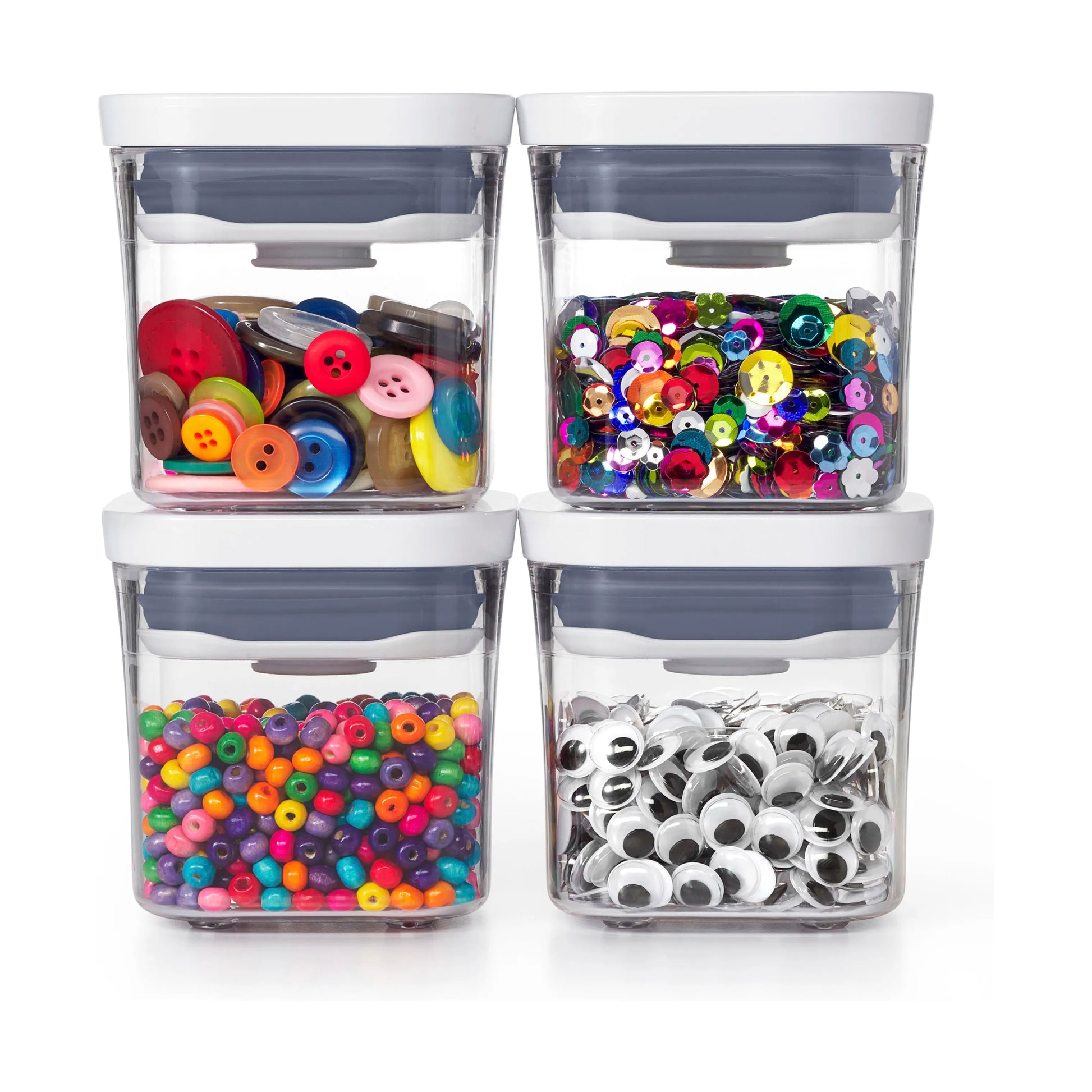 OXO POP Opbevaringsboks - 4 Stk.