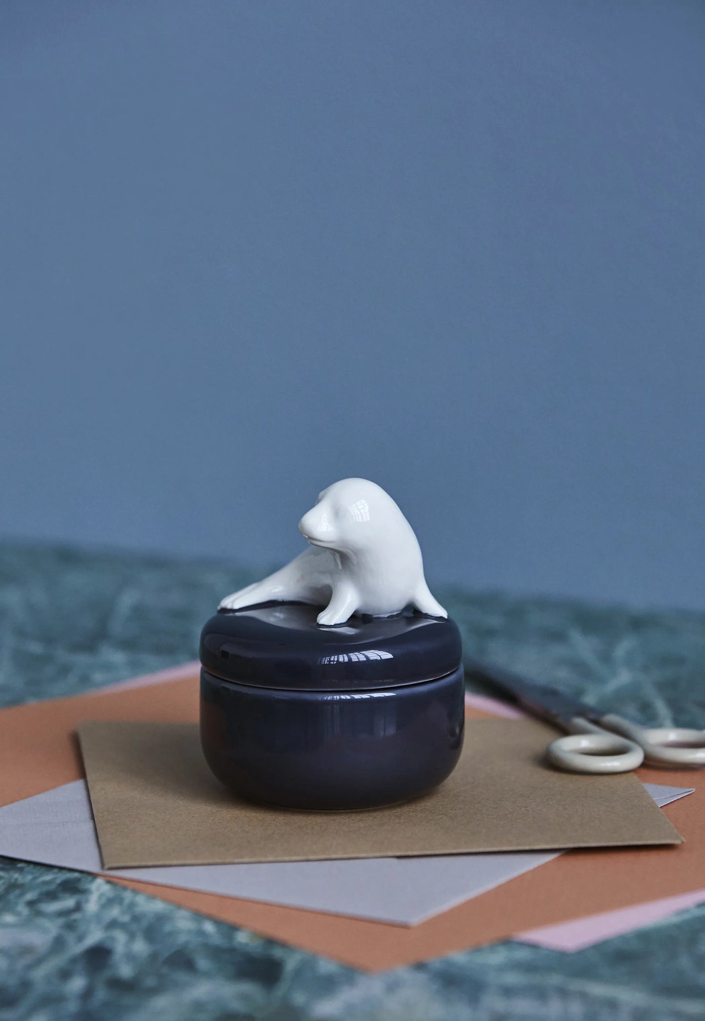  Sweet Stories Bonbonniere Seal Lågkrukke
