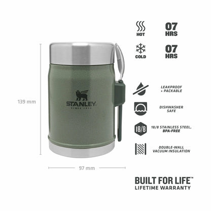 Stanley Classic Madtermokande Inkl. Ske