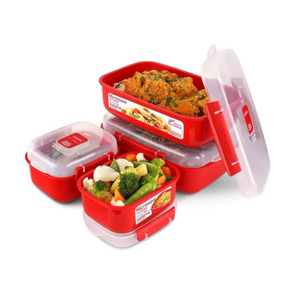 Sistema Microwave Opbevaringsboks - 4 Stk.